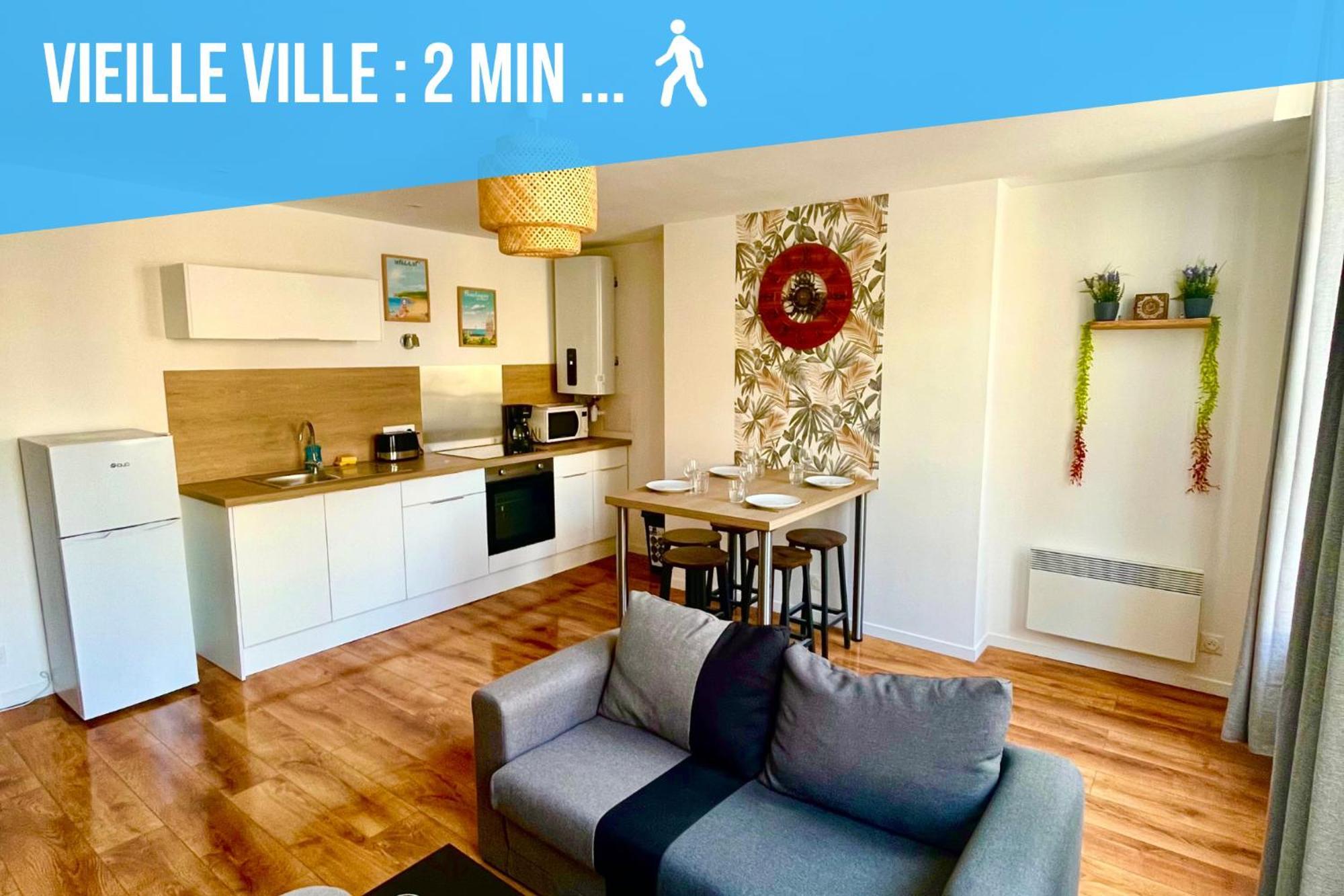 Apartamento Le Petit 2 Caps - Hyper Centre - Spacieux - 1er Etage *